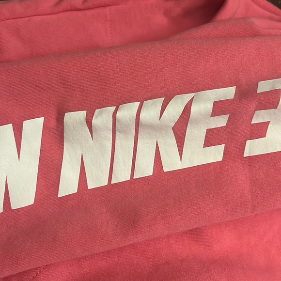 Nike Hooded Sweatshirt - Size Small, Pink - Picture 2 of 4